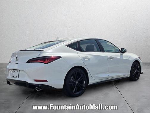 Platinum White Pearl 2026 Acura Integra A-Spec