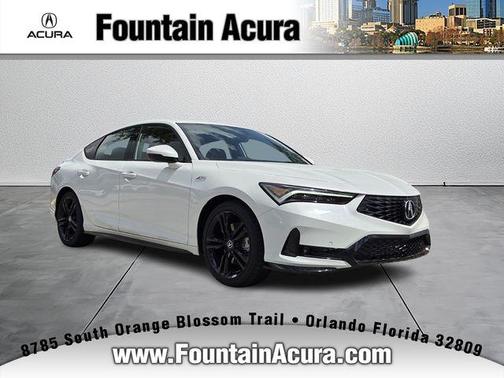 Platinum White 2026 Acura Integra A-Spec Technology
