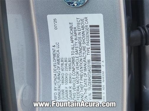 2025 Acura Integra A-Spec