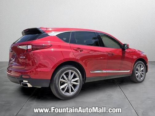 Performance Red Pearl 2023 Acura RDX Technology Package
