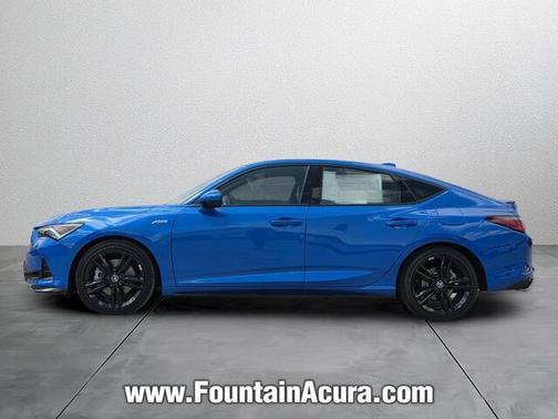 Apex Blue 2026 Acura Integra w/A-Spec Package