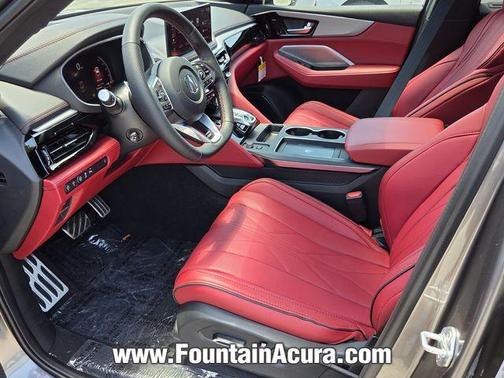Liquid Carbon Metallic 2026 Acura MDX A-Spec Advance Package