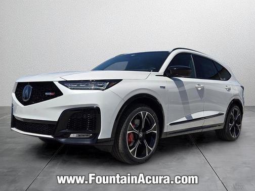 Platinum White Pearl 2026 Acura MDX Type S w/Advance Package