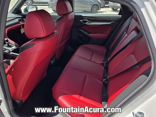 Platinum White Pearl 2026 Acura Integra A-Spec Technology