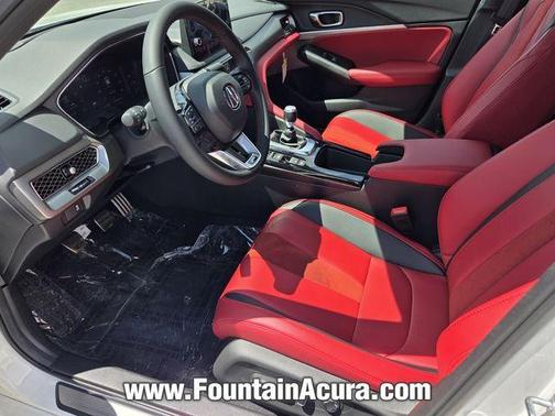 Platinum White Pearl 2026 Acura Integra A-Spec Technology