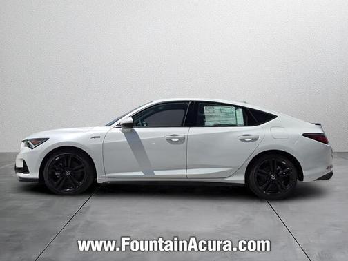 Platinum White Pearl 2026 Acura Integra A-Spec Technology
