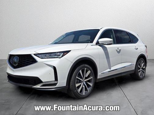 Platinum White Pearl 2026 Acura MDX Technology Package