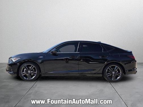 Majestic Black Pearl 2024 Acura Integra A-Spec Technology
