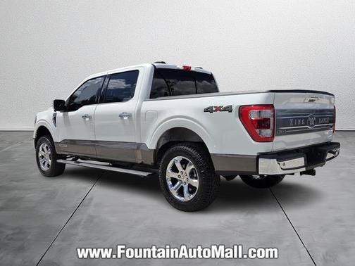 White Metallic 2022 Ford F-150 King Ranch