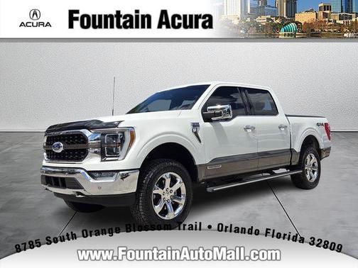 White Metallic 2022 Ford F-150 King Ranch