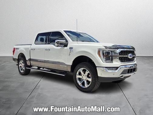 White Metallic 2022 Ford F-150 King Ranch