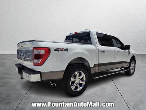 White Metallic 2022 Ford F-150 King Ranch