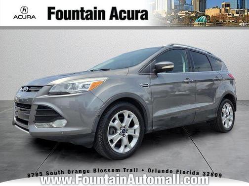 Sterling Gray Metallic 2014 Ford Escape Titanium