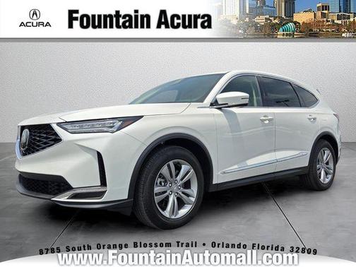 Platinum White Pearl 2026 Acura MDX Base