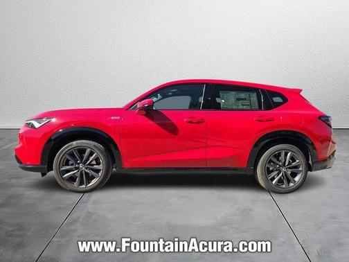 Red 2026 Acura ADX A-Spec