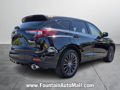 Majestic Black Pearl 2024 Acura RDX A-Spec Advance Package