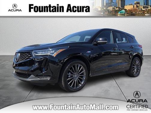 Majestic Black Pearl 2024 Acura RDX A-Spec Advance Package