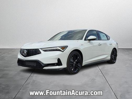 White Pearl 2026 Acura Integra A-Spec