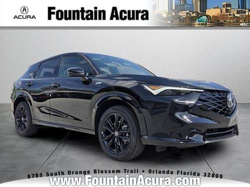 Crystal Black Pearl 2026 Acura ADX A-Spec Advance