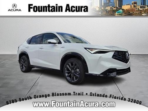 Platinum White Pearl 2026 Acura ADX A-Spec