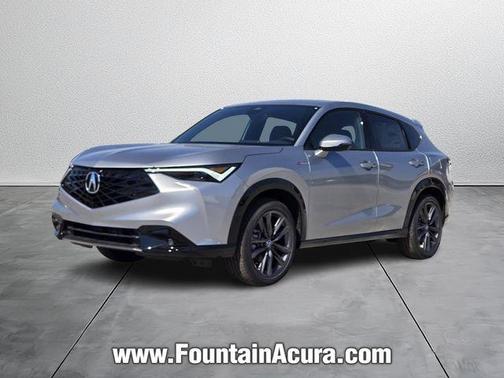 Silver 2026 Acura ADX A-Spec