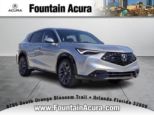 Silver 2026 Acura ADX A-Spec