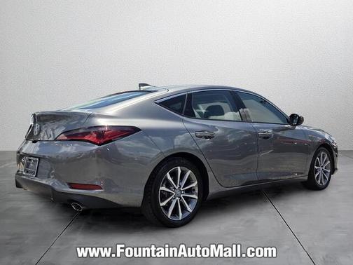Liquid Carbon Metallic 2024 Acura Integra Base