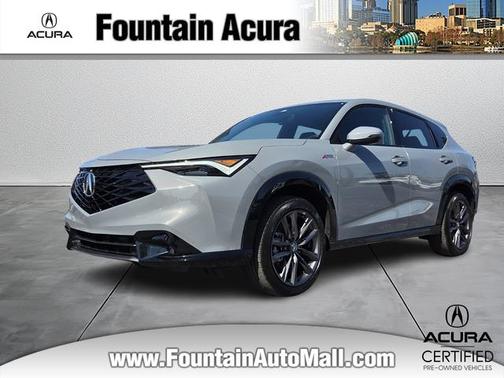 Urban Gray Pearl 2025 Acura ADX A-Spec