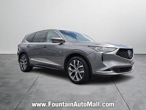Liquid Carbon Metallic 2023 Acura MDX Technology