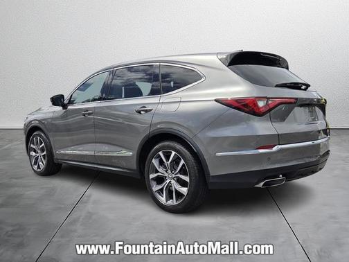 Liquid Carbon Metallic 2023 Acura MDX Technology