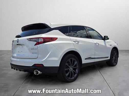Platinum White Pearl 2025 Acura RDX A-Spec