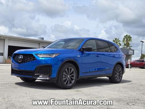 Apex Blue Pearl 2026 Acura MDX A-Spec