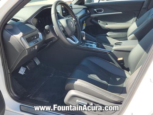 Platinum White Pearl 2026 Acura Integra A-Spec Technology