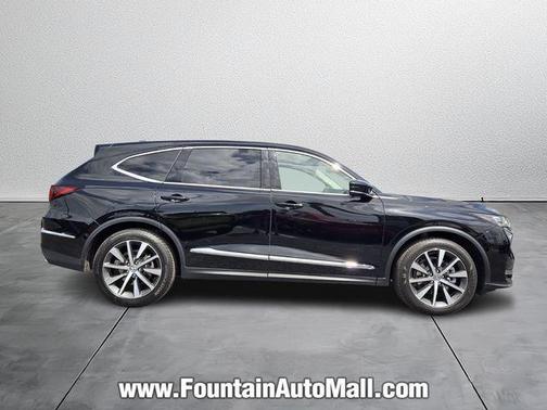Majestic Black Pearl 2025 Acura MDX Technology Package