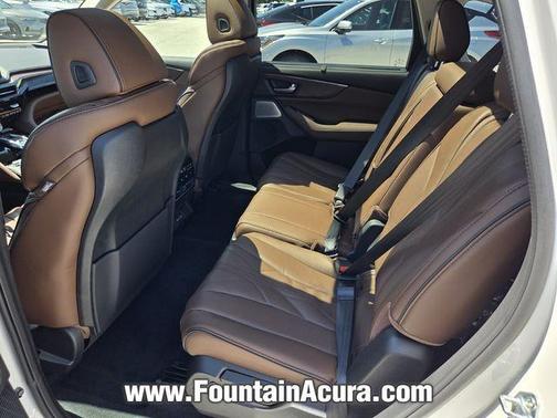 Platinum White Pearl 2026 Acura MDX Advance Package
