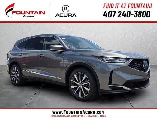 Liquid Carbon Metallic 2026 Acura MDX Technology Package
