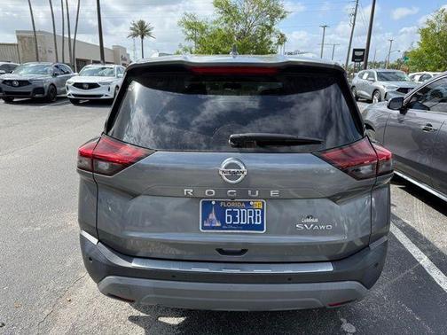 Gun Metallic 2021 Nissan Rogue SV