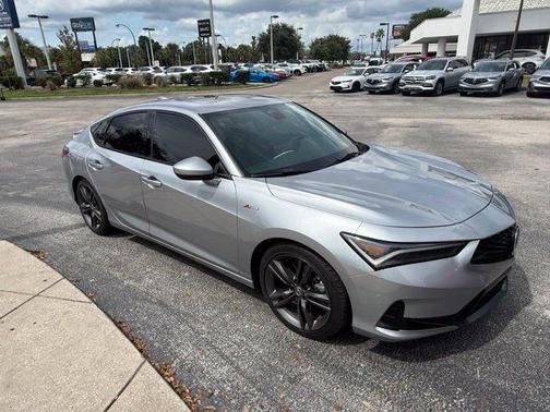 Lunar Silver Metallic 2025 Acura Integra A-Spec