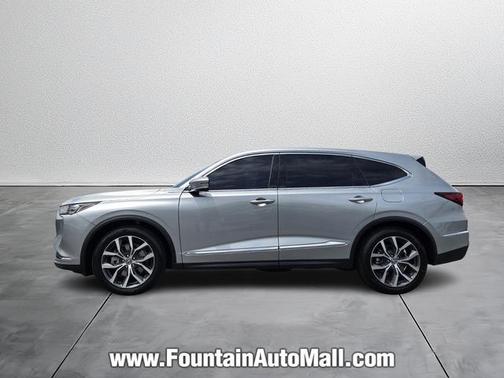 Lunar Silver Metallic 2023 Acura MDX Technology