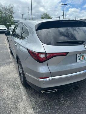 Lunar Silver Metallic 2023 Acura MDX Technology