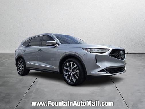 Lunar Silver Metallic 2023 Acura MDX Technology