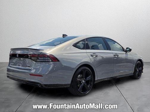 Urban Gray 2024 Honda Accord Hybrid Sport-L