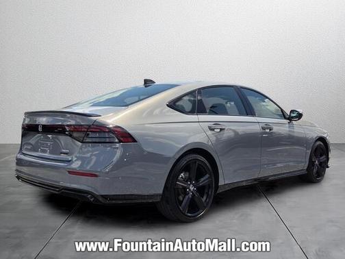 Urban Gray 2024 Honda Accord Hybrid Sport-L