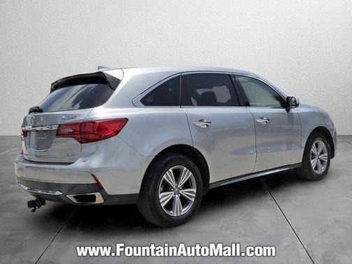Silver Metallic 2020 Acura MDX 3.5L