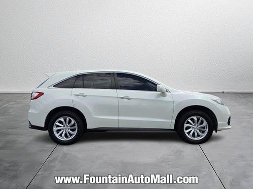 White Diamond Pearl 2018 Acura RDX Technology Package