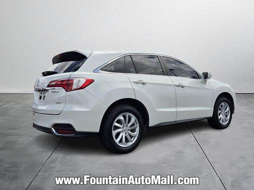 White Diamond Pearl 2018 Acura RDX Technology Package