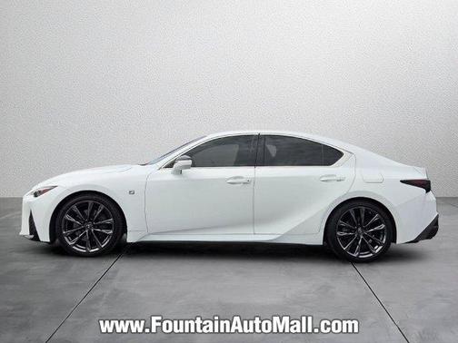 Ultra White 2022 Lexus IS 350 F Sport
