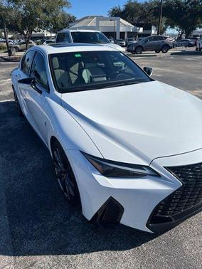 Ultra White 2022 Lexus IS 350 F Sport