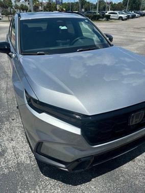 Silver 2023 Honda CR-V Hybrid Sport