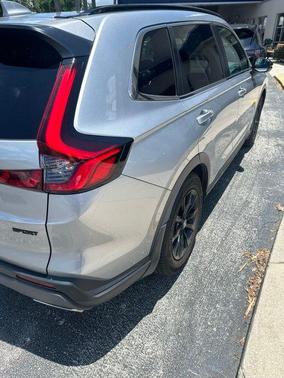 Silver 2023 Honda CR-V Hybrid Sport